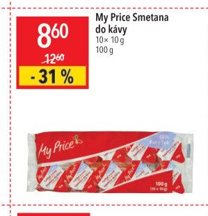 My Price Smetana do kávy