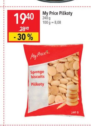 My Price Piškoty