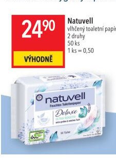Natuvell vlhčený toaletní papír 50 ks