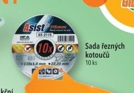 Sada řezných kotoučů
