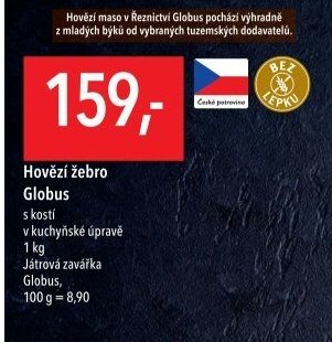 Hovězí žebro Globus