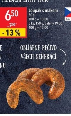 Loupák s mákem