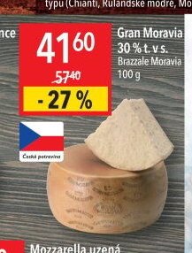 Gran Moravia 30 % t. v s.