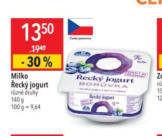 Milko Řecký jogurt