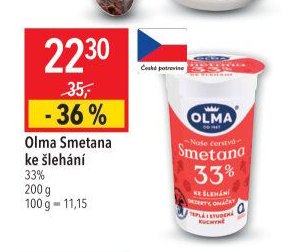 Olma Smetana ke šlehání