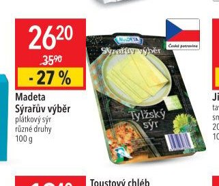Madeta Sýrařův výběr