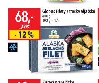 Globus Filety z tresky aljašské