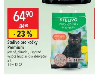 Stelivo pro kočky Premium