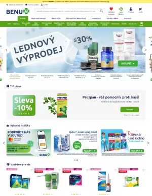 akční leták BENU Lékárna 10.1.2024-16.1.2024
