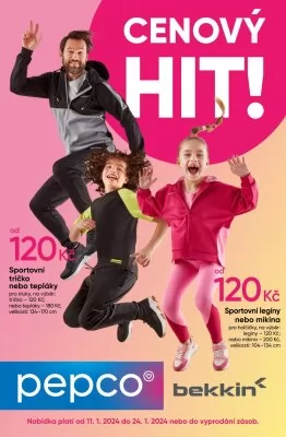 akční leták PEPCO 11.1.2024-24.1.2024