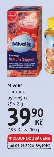 Čaj bylinný funkční Mivolis