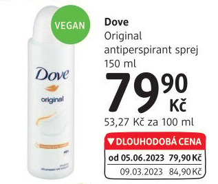 Deodorant sprej Dove