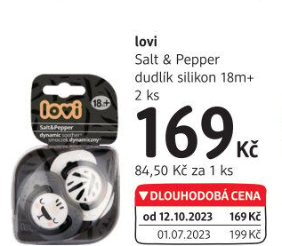 Dudlík silikonový Lovi