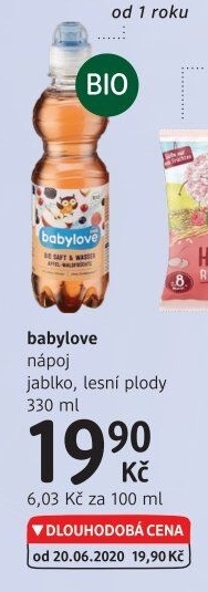 Nápoj ovocný Bio Babylove