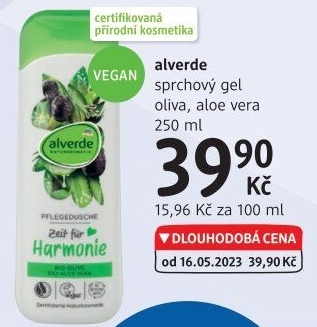 Sprchový gel Alverde