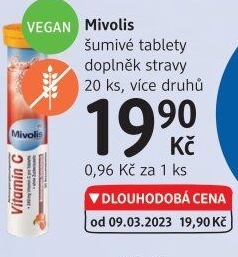 Šumivé tablety Mivolis
