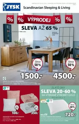 akční leták Jysk 10.1.2024-6.2.2024