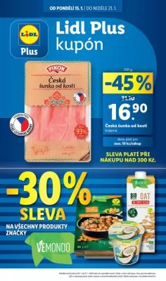 akční leták Lidl 15.1.2024-21.1.2024