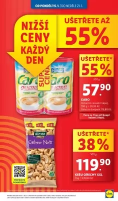 akční leták Lidl 15.1.2024-21.1.2024