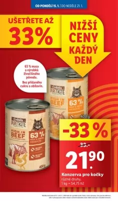 akční leták Lidl 15.1.2024-21.1.2024