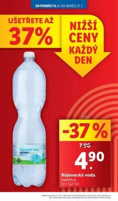 akční leták Lidl 15.1.2024-21.1.2024