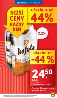 akční leták Lidl 15.1.2024-21.1.2024