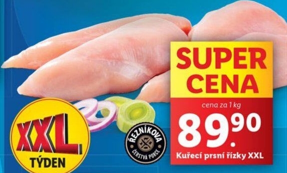 Kuřecí prsní řízky Řezníkova čerstvá porce