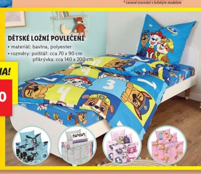 Dětské ložní povlečení