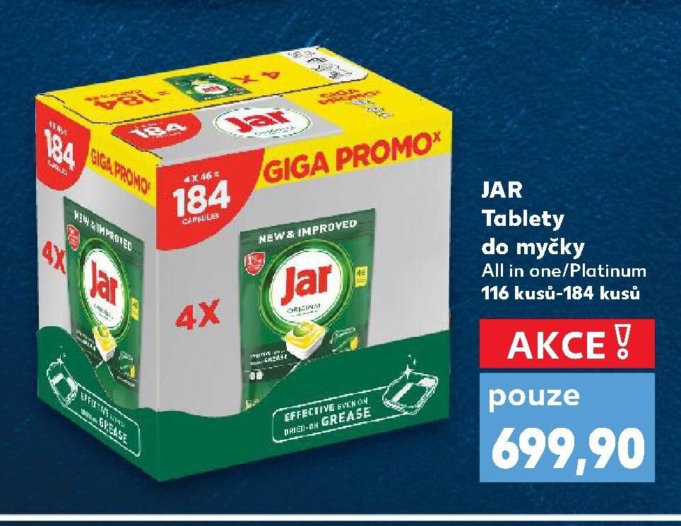 Jar Tablety do myčky