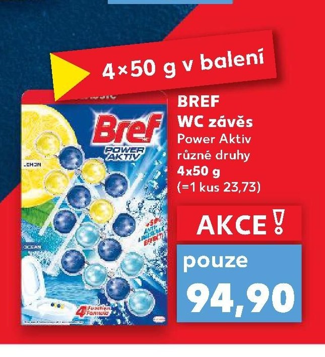 Bref WC závěs Power Aktiv