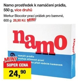 Prací prostředek k namáčení a předpírání Namo