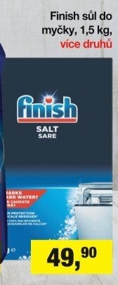 Sůl do myčky Finish