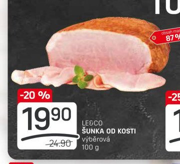 LE&CO ŠUNKA OD KOSTI