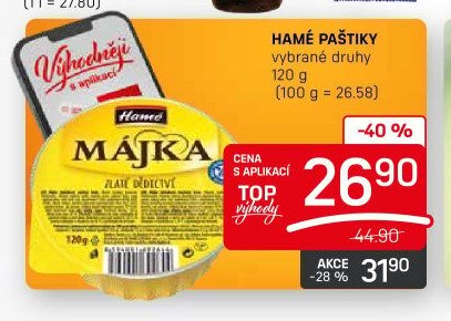 HAMÉ PAŠTIKY