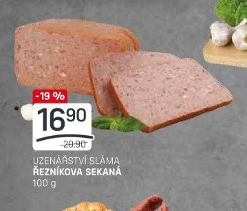 UZENÁŘSTVÍ SLÁMA ŘEZNÍKOVA SEKANÁ 100 g