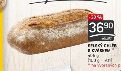 SELSKÝ CHLÉB S KVÁSKEM