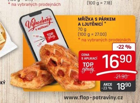 MŘÍŽKA S PÁRKEM A LJUTĚNICÍ