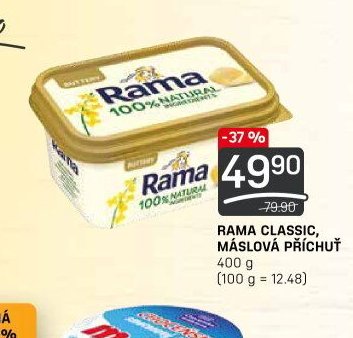 RAMA classic, máslová příchuť