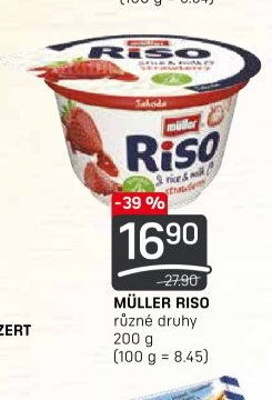 MÜLLER RISO různé druhy