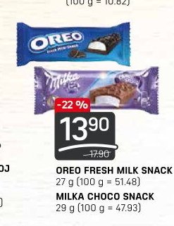 OREO FRESH MILK SNACK