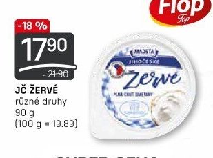JČ ŽERVÉ různé druhy 90 g