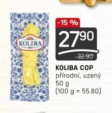 KOLIBA COP přírodní, uzený 50 g