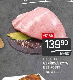 BIDFOOD VEPŘOVÁ KÝTA BEZ KOSTI