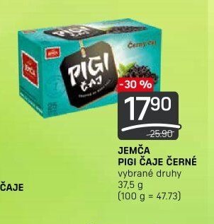 JEMČA PIGI ČAJE ČERNÉ
