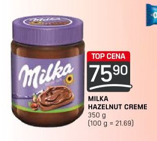 MILKA HAZELNUT CREME 350 g