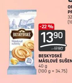 BESKYDSKÉ MÁSLOVÉ SUŠENKY 40 g