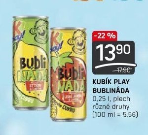 KUBÍK PLAY BUBLINÁDA různé druhy
