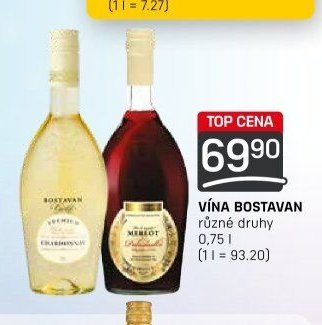 VÍNA BOSTAVAN různé druhy