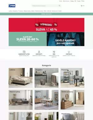 akční leták Jysk 16.1.2024-22.1.2024