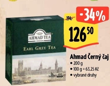 Čaj černý Ahmad Tea